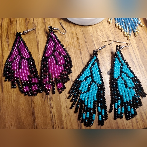Beaded earrings - Picture 1 of 1